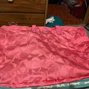 Coach XL weekender tote